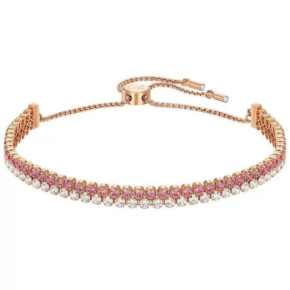 Gorgeous Swarovski Funk Necklace and Matching Bracelet